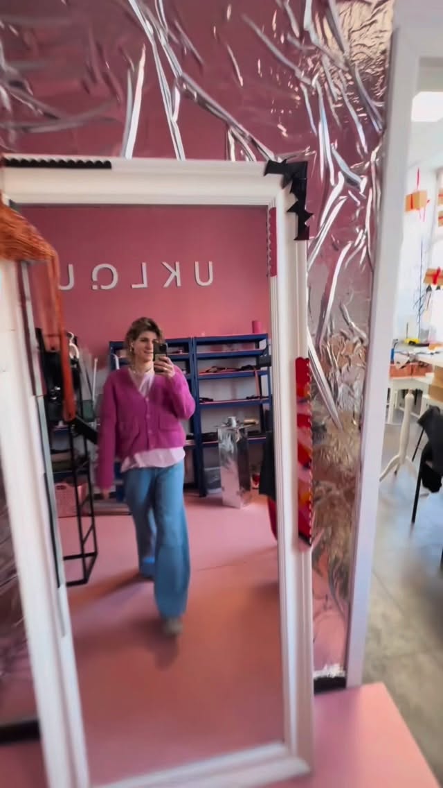 Klaudia w swojej pracowni UKLOU